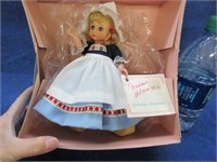 madame alexander "netherlands" doll & original box