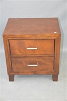 Wider Two Drawer End Table