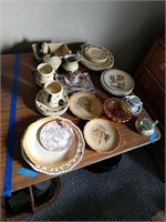 Plates and glassware as shown