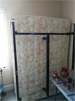 Double bedding with bed frame