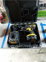 DeWalt battery operated drill with charger