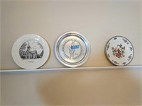 6 Plates On Wall Shelf