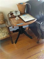 Victorian Drop Side Pedestal Table