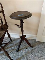 Victorian candle stand with Deer-Head