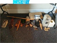 Kitchen Items Located Underneath Table As Shown