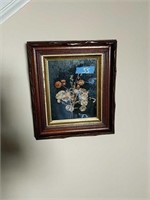 Walnut Victorian Picture Frame