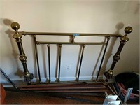 Brass bed for parts