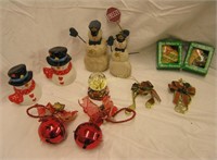 Frosty The Cop Ornaments Box Lot
