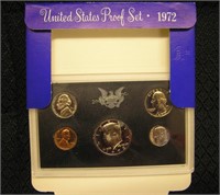 1972 Us Proof Coin Set-S Mint