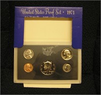 1971 Us Proof Coin Set-S Mint