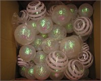 Box Of Medium 4" Shiny Tree Bulbs
