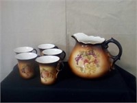 Warwick cup and pitcher set