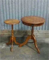 2 PC. Round accent tables