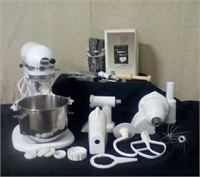 KitchenAid mixer and attachments