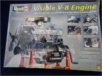 Revelle Visible V-8 Engine