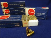 5 boxes Vintage 32 Auto Pistol Ammo