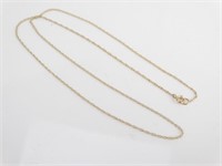14K Yellow Gold 16" Necklace Chain