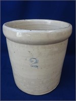 Vintage Stoneware 2 Gallon Crock