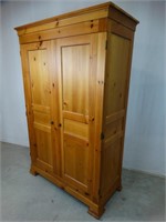 Country Style Pine Armoire
