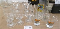 Lot of Glass Bar Ware