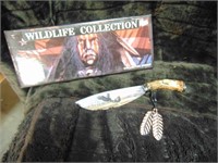 Wildlife Collector Knife In Original Box
