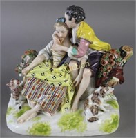 Late 18th Century Meissen Grouping