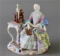 Meissen Figurine of Costumed Lady