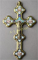 Italian Micro Mosaic Crucifix