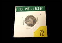 1829 U.S. Capped Bust dime