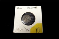 1829 U.S. Capped Bust half dime