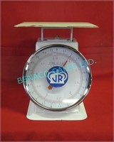1X, JR 11 LB PORTION SCALE-DIAL OFF CENTRED, AS-IS
