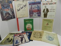 Early Sheet Music Selection