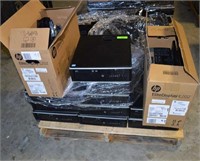 PALLET WITH 10 H.P. COMPAQ COMPUTERS &