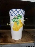 Inspirado 9 inch lattice pair porcelain vase
