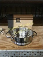 Cooking club stainless steamer insert