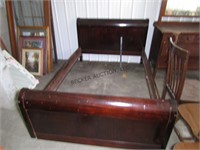 Antique Sleigh Bed Frame