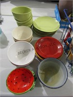 Misc. Plates and Bowls