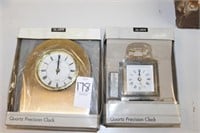 CHOICE OF TWO NEW CLOCKS