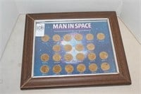 MAN IN SPACE COINS