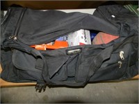 ATHLETIC DUFFLE BAG, BALLS AND MORE