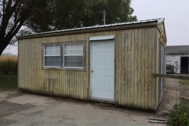 REAL ESTATE AUCTION, PORTABLE BLDGS, PERSONAL PROPERTY