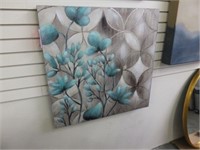 Artwork: Turquoise Flowers