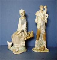 Two various Lladro figures