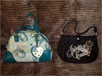 Two Juicy Couture Boutique Designer Handbags