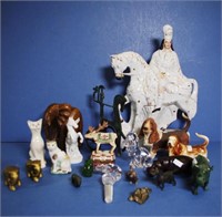 Collection of animal figures