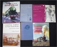 Seven volumes on tram & railway subjects