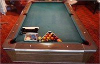 Cavalier Pool Table with Accessories