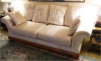 Off White Sofa and Pillows(Matches lot 5)