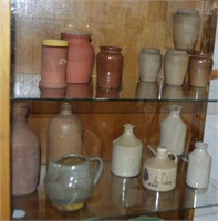 Assorted Pottery Lots On Choice