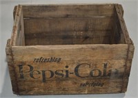 Vtg Pepsi-Cola Crate c1963